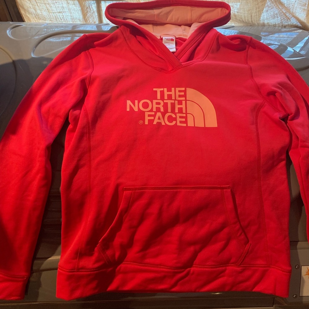 North Face Pink Hoodie